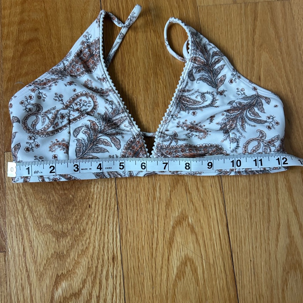 Paisley Print Bikini Top - Picture 4 of 5